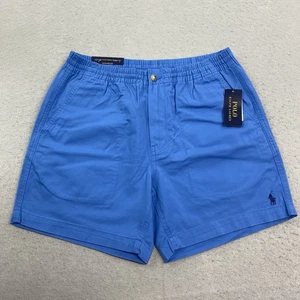 Polo Ralph Lauren Shorts Mens M Blue Classic Fit Elastic Waist Drawstring - Picture 1 of 14