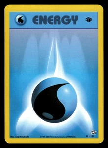 Water Energy 111/111 1st Edition Neo Genesis Pokemon Card - Picture 1 of 2