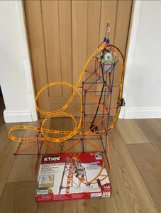 K’nex Amazin’ 8 Roller Coaster Building Set 448 Pieces Complete set - Picture 1 of 6