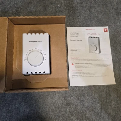 Honeywell Home CT410B Non-Programable Electric Heat thermostat - Image 1 of 2