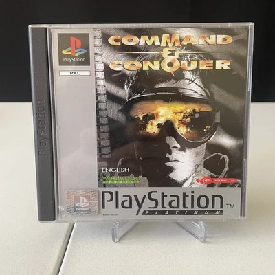 Command & Conquer (PS1, PAL, Platinum) – CIB, 2 Discs, Tested, Complete - Bild 1 von 4
