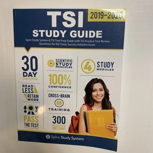 TSI Study Guide: Spire Study System & TSI Test Prep Guide with TS - Imagen 1 de 2