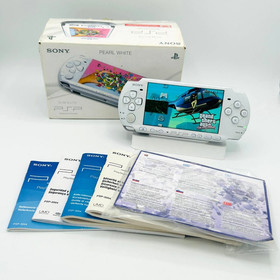 Sony PSP PlayStation Portable 3004 Slim Pearl White - Original Box