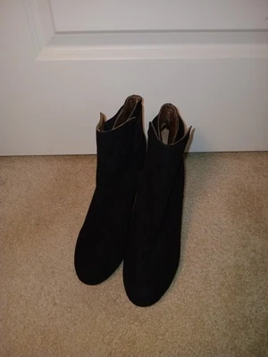 Botines de gamuza negros Cyntia Vincent talla 8,5 Foto 1 de 4