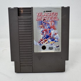 Blades of Steel NES Nintendo Entertainment System Hockey Video Game Multiplayer