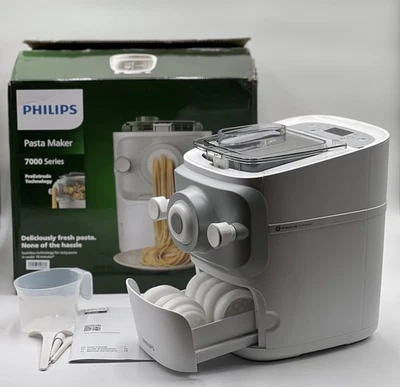 Máquina para hacer pasta eléctrica Philips serie 7000 HR2660/00 casi nueva $330 Foto 1 de 4