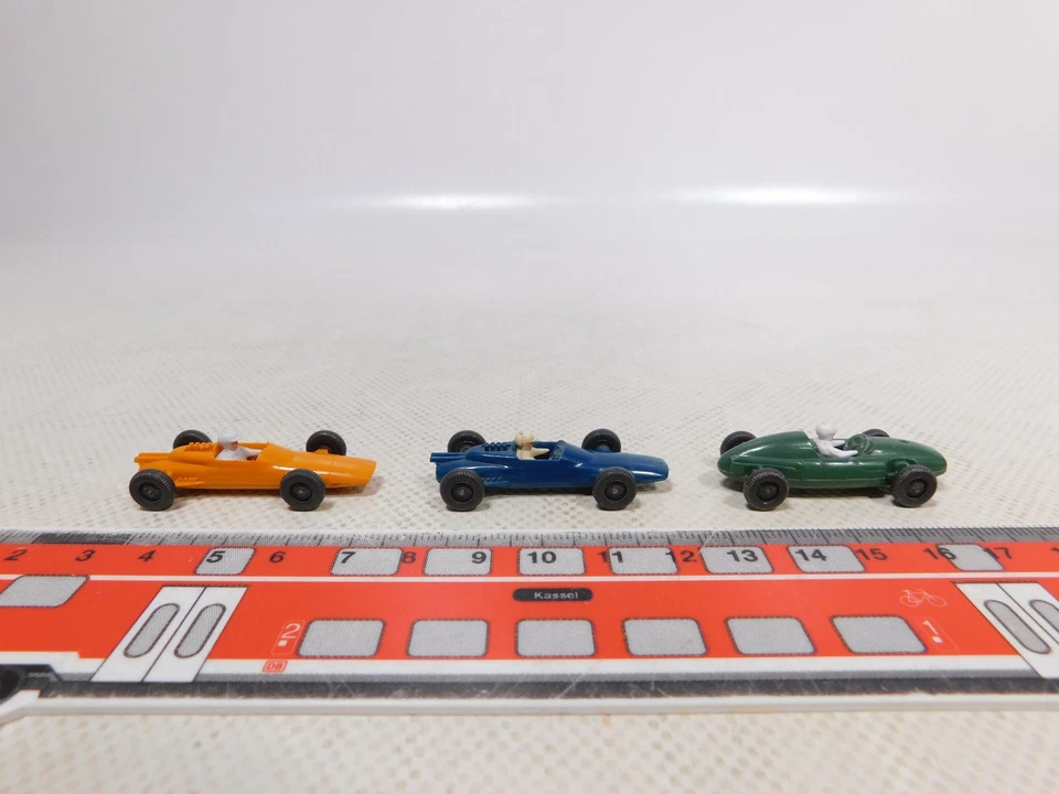 Coche de carreras modelo Wiking 1:87 H0 3x Ford Lotus Cooper muy bueno #EG642-0, 5 Foto 1 de 4