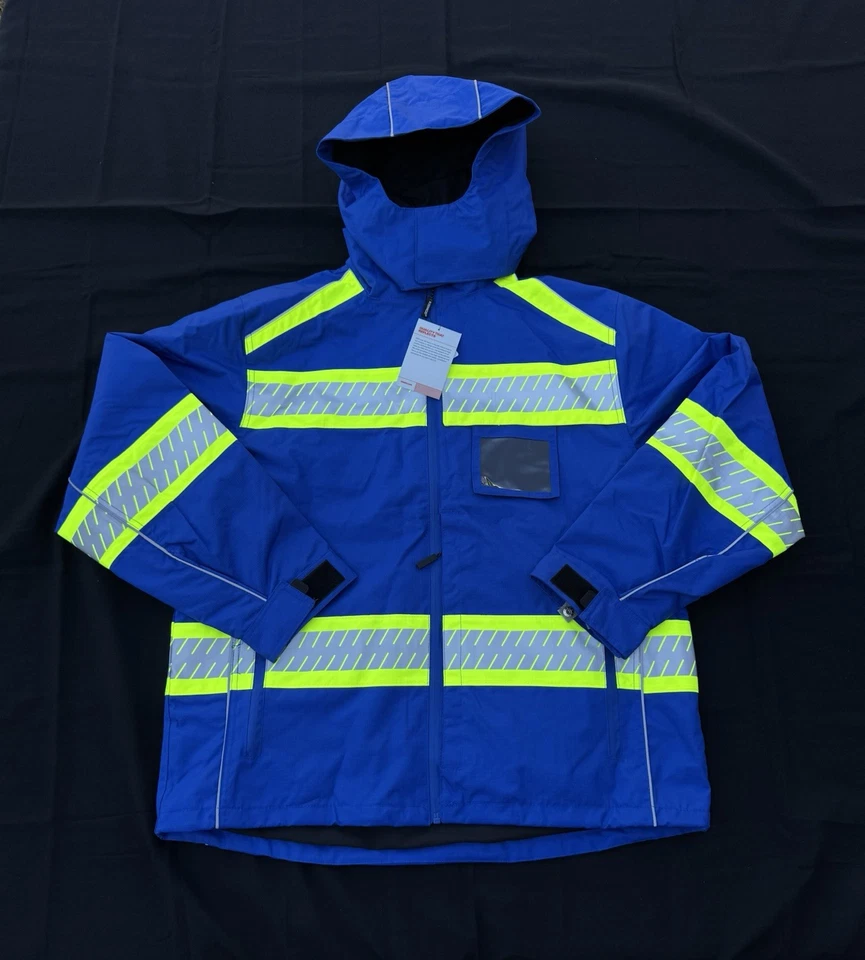 High Viz Jacket By Kushigo Workwear Size L Nwt  - Image 1 of 4