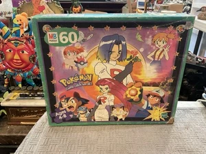 POKEMON GOTTA CATCH 'EM ALL JIGSAW PUZZLE 60-PIECE NEW '99 HASBRO MILTON BRADLEY - Picture 1 of 4