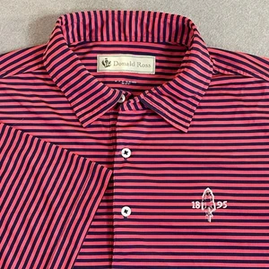 Donald Ross Mens Performance Stretch Moisture Wicking Golf Polo Size Large - Picture 1 of 8
