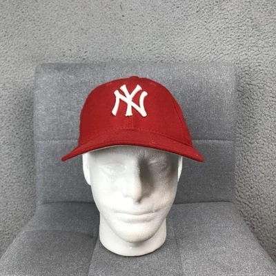 New York Yankees Hat Cap Fitted Mens 7 1/4 MLB Baseball 59FIFTY Low Profile - Image 1 of 4
