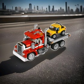 LEGO Creator 3-in-1: 7347 Highway Pickup Rebuild Into Sports Car Or Crane Truck
