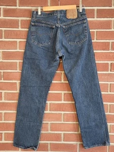 Jeans rectos Levis 501xx para hombre W32 L30 azul algodón vintage botón mosca hechos en EE. UU. - Imagen 1 de 11