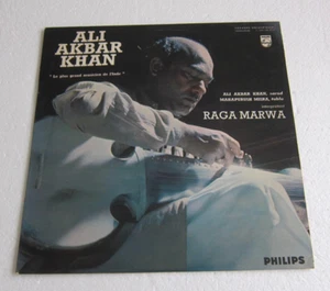 Ali Akbar Khan, Mahapurush Misra ☆ Raga Marwa France 1968 LP - Imagen 1 de 4