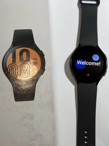 Samsung Galaxy Watch4 SM-R875 44mm T-Mobile LTE + GPS w/Black Sport Band - Great - Picture 1 of 10