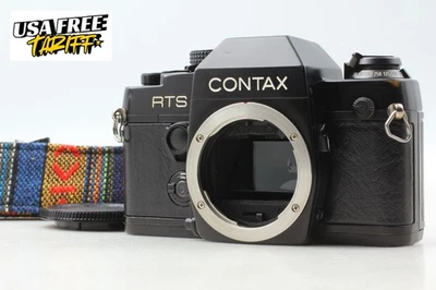 ⏯️[Casi COMO NUEVA -] CONTAX RTS II CUARZO Cuerpo SLR Negro 35 mm Cámara fotográfica de JAPÓN Foto 1 de 4