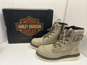 Woman's Size 8 Boots Harley-Davidson Marconi Bootie Casual BOOTS D84469 Riding - Picture 1 of 13