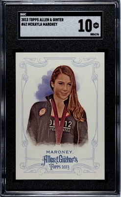 2013 Topps Allen & Ginter Mckayla Maroney #62 SGC 10 USA Gymnastics - Image 1 of 2