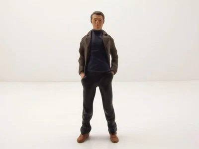 Figur Steve McQueen Bullitt für 1:12 Modelle KK Scale