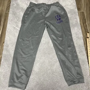 LSU Tigers Hose Herren XL grau NCAA Basketball Nike Dri Fit Athletik Training - Bild 1 von 9