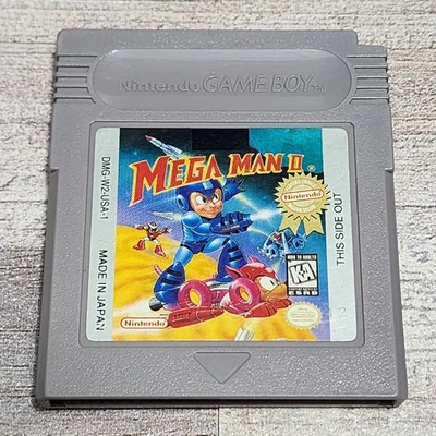 Mega Man II (Nintendo Game Boy, 1992) - Authentic Tested Game Cartridge  - Image 1 of 4