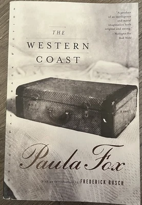 THE WESTERN COAST: A NOVEL By Paula Fox & Frederick Busch *Great COND - Image 1 of 2