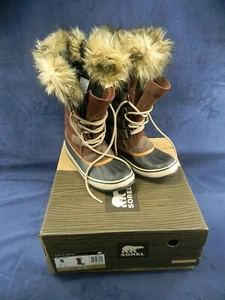 Botas para mujer Sorel Joan of Arctic NL1540-256 marrón nieve talla 6 envío gratuito - Imagen 1 de 11