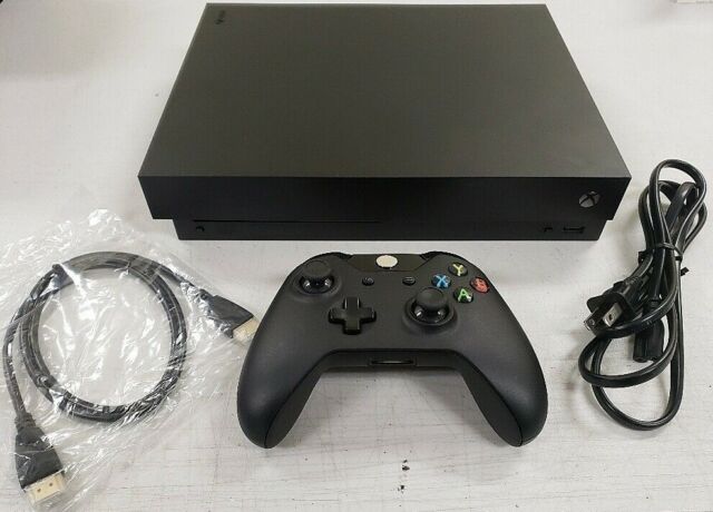 Microsoft Xbox One X 1TB Standard Preto Usado - Mundo Joy Games - Venda,  Compra e Assistência em Games e Informática