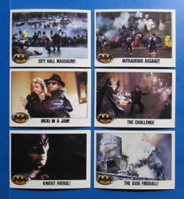 Lot 1989 Topps **BATMAN Cards (Series 1)** *JOKER* *DARK KNIGHT* *Vicki VALE*