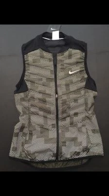 NUEVO CON ETIQUETAS $280 Para mujeres Nike Aeroloft Chaleco Flash Reflectante 800 Plumón 689260 325 Talla M  Foto 1 de 4