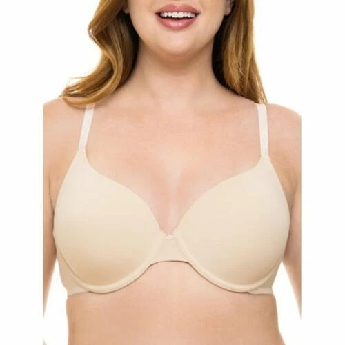 No Boundaries Womens Lightly Lined Underwire T-Shirt Bra Beige Size 42C - Image 1 of 1