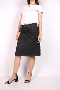 Diesel A-line Skirt Denim Y2K size 32 - Picture 1 of 11