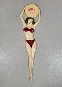 Vintage Risque Lady Collectible Advertising Radio Equipment Co. - Omaha Ne. - Picture 1 of 6