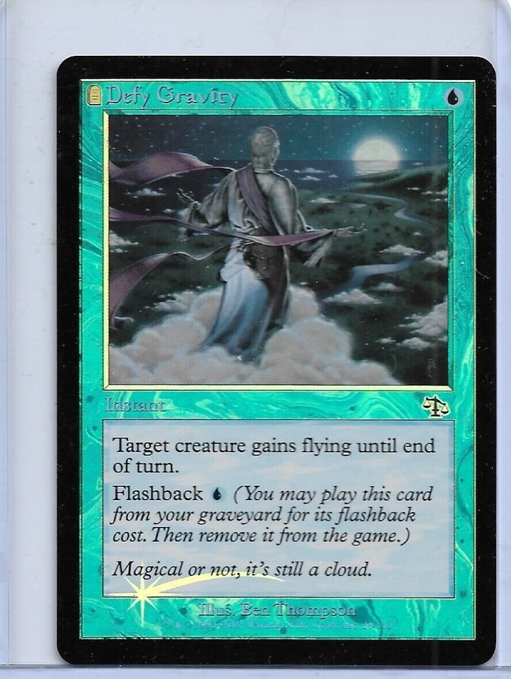 MTG magic 1x Defy Gravity FOIL (LP) Judgment - Image 1 of 1
