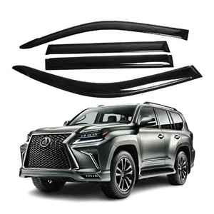 Fits Lexus GX460 2010-2023 Side Window Visor Sun Rain Deflector Guard Thickened - Bild 1 von 9