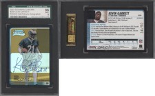 2003 Bowman Chrome Gold Refractor /50 Kevin Garrett SGC 9 MINT Rookie Auto RC