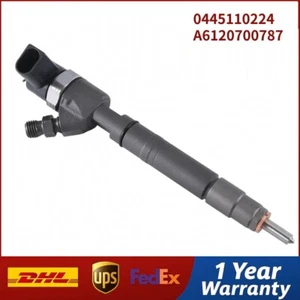 0445110224 A6120700787 Common Rail Diesel Fuel Injector for BOSCH MERCEDES-BENZ - Picture 1 of 11