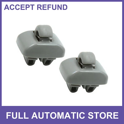 Sun Visor Hook Clip Bracket Hanger Retainer TWO Custom for Audi A6 C5 1999-2005 - Image 1 of 4