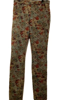 Pantalones de mezclilla elásticos ajustados estampados Tempo Paris talla 4 de Estados Unidos Foto 1 de 4