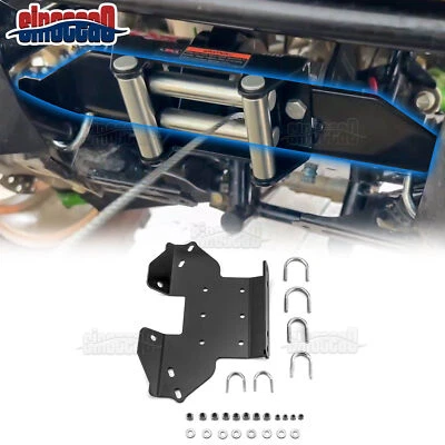 Placa de montaje de cabrestante para vehículos todo terreno Kawasaki Brute Force 650 750 4x4 dirección asistida eléctrica 2005-2024 Foto 1 de 4