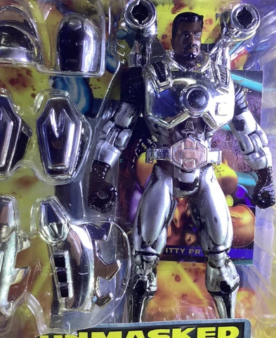 MARVEL HALL OF FAME UNMASKED War Machine ACTION FIGURE TOYBIZ 1997 Warmachine Cover