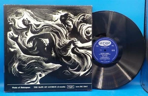 Marlowe Society Professional Players 2xLP Bx Set Rape Of Lucrece Shakespeare BS2 - Imagen 1 de 6