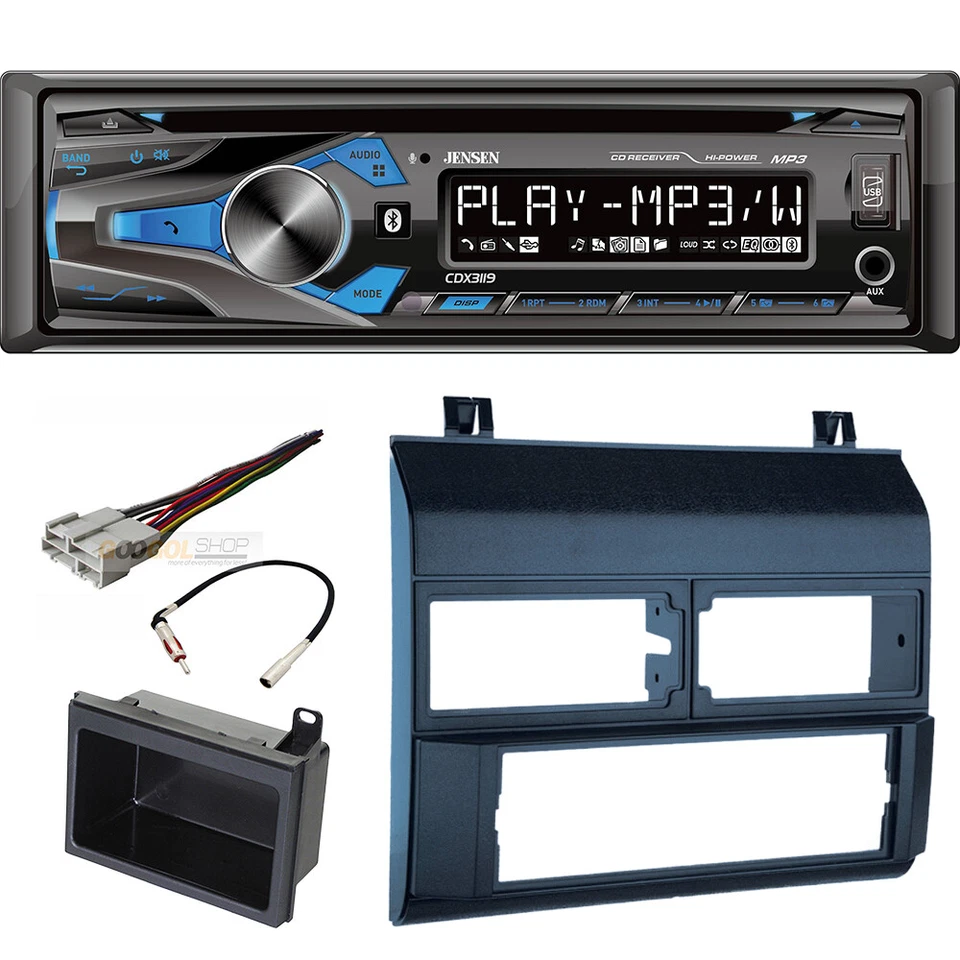 Jensen CD/AM/FM Car Stereo/Radio install kit For 1988-1994 GM C/K 1500, 2500 BL