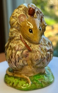 Beatrix Potter Thomasina Tittlemouse BP3b rare Beswick excellent watch video - Picture 1 of 2