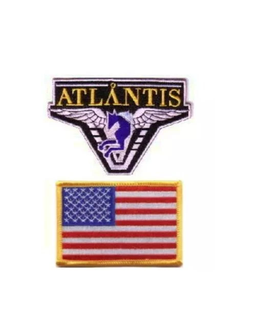 Stargate  Atlantis lot ecussons équipe USA Atlantis Team USA replica patch lot - Photo 1/1