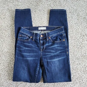 Madewell Damen Jeans Größe 25 Skinny Skinny Dark Wash Blau Jeans - Bild 1 von 8