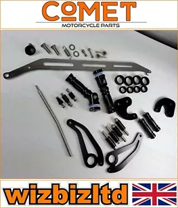 Comet Comandi Avanti Nero Yamaha XVS 650 V Star TUTTI GLI ANNI FSYA02BK - Foto 1 di 12
