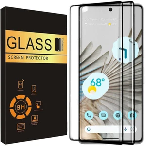 For Google Pixel 7a 6 7 Pro Premium Tempered Glass Full Cover Screen Protector - Picture 1 of 30