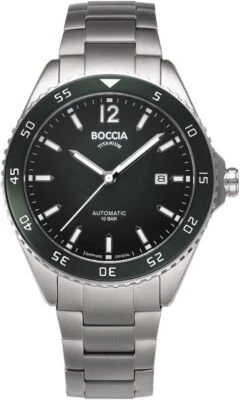 Reloj Automático Boccia Titanio Colección Clásica 3653-02 Plata Foto 1 de 4
