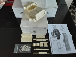 VINTAGE AMERICAN INDUSTRIAL TRUCK MODELS GMC 9500 RESIN TRUCK CAB TRANSKIT VHTF - Picture 1 of 10